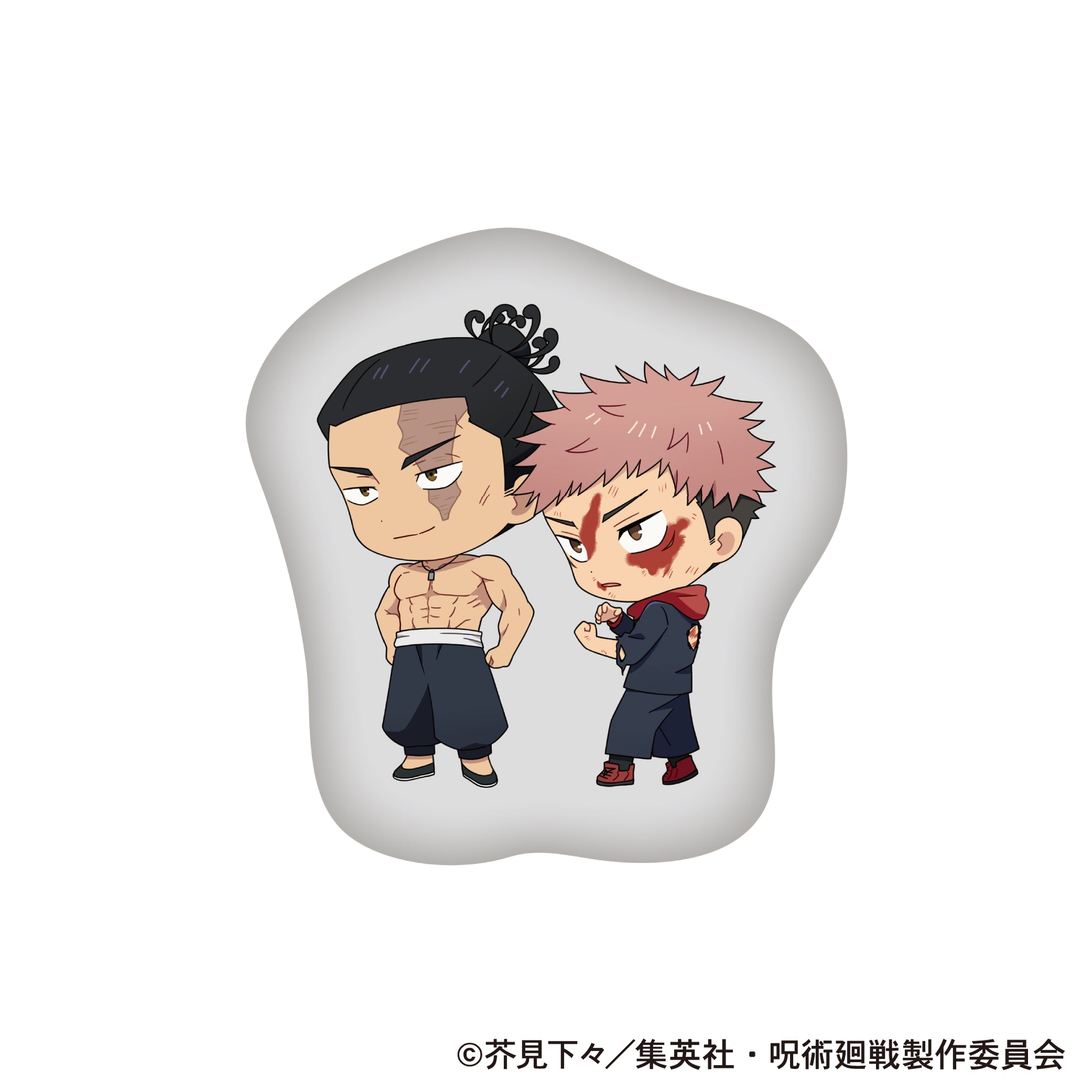 呪術廻戦　第2期_ダイカットクッション／虎杖 悠仁・東堂 葵