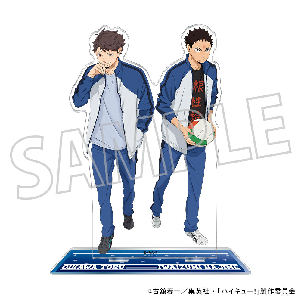 ハイキュー!!_アクリルスタンド／及川 徹・岩泉 一（北川第一中学校）