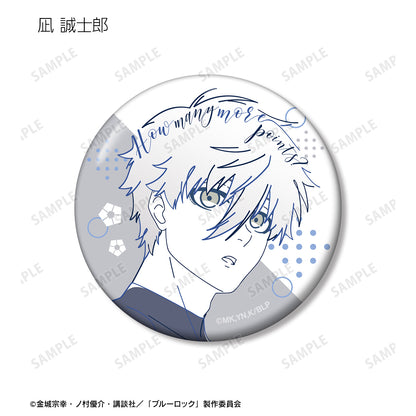 ブルーロック_トレーディング lette-graph 缶バッジ(単位/BOX)【コンプリートBOX/8個入り】