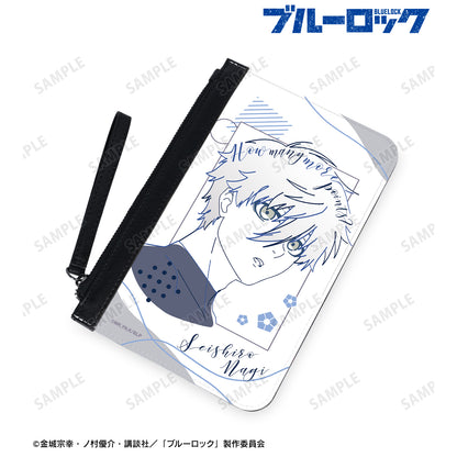 ブルーロック_凪 誠士郎 lette-graph PUレザーフラットポーチ