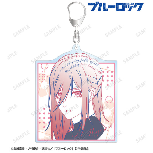 ブルーロック_千切 豹馬 lette-graph BIGアクリルキーホルダー