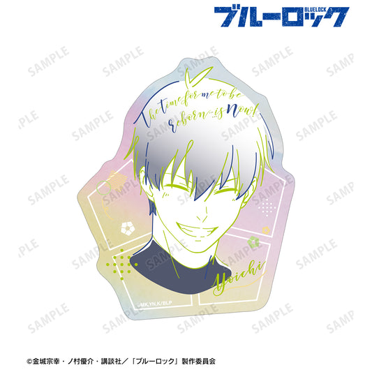 ブルーロック_潔 世一 lette-graph オーロラステッカー