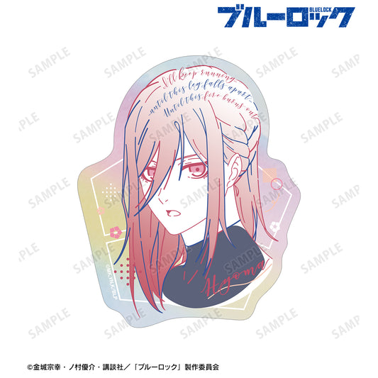 ブルーロック_千切 豹馬 lette-graph オーロラステッカー