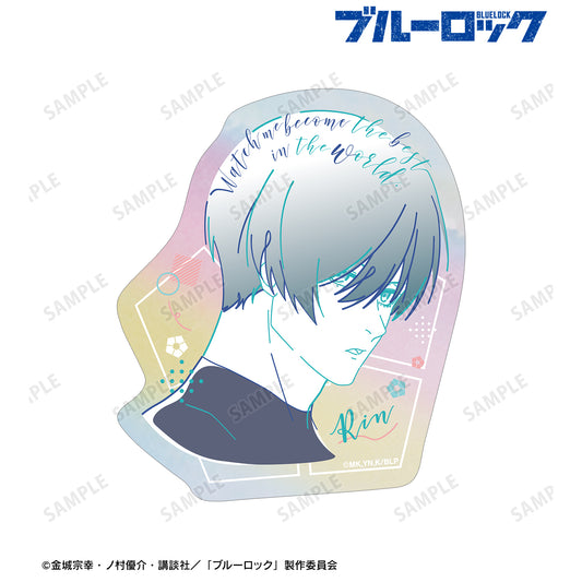 ブルーロック_糸師 凛 lette-graph オーロラステッカー