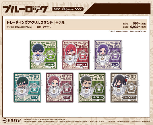 ブルーロック_Kalitaドリップタイム トレーディングアクリルスタンド【BOX／7個入り】