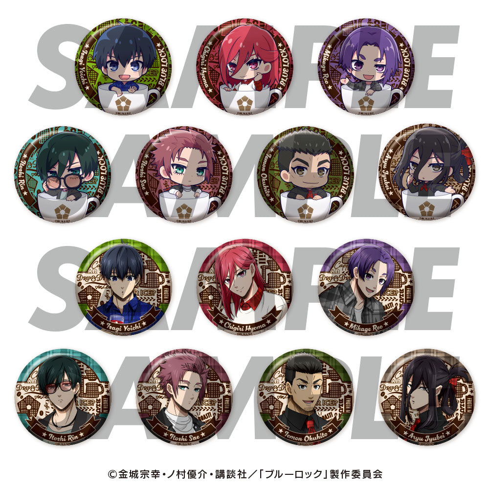 ブルーロック_Kalitaドリップタイム トレーディングメタリック缶バッジ【BOX/14個入り】