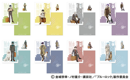 ブルーロック_クリアファイル&ダイカットステッカーセット～With Dog～７.雪宮 剣優