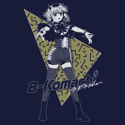 【推しの子】_B小町 MEMちょ Tシャツ/NAVY