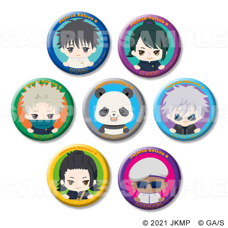 劇場版 呪術廻戦 0_ちょこっテ! トレーディング缶バッジ【BOX／7個入り】