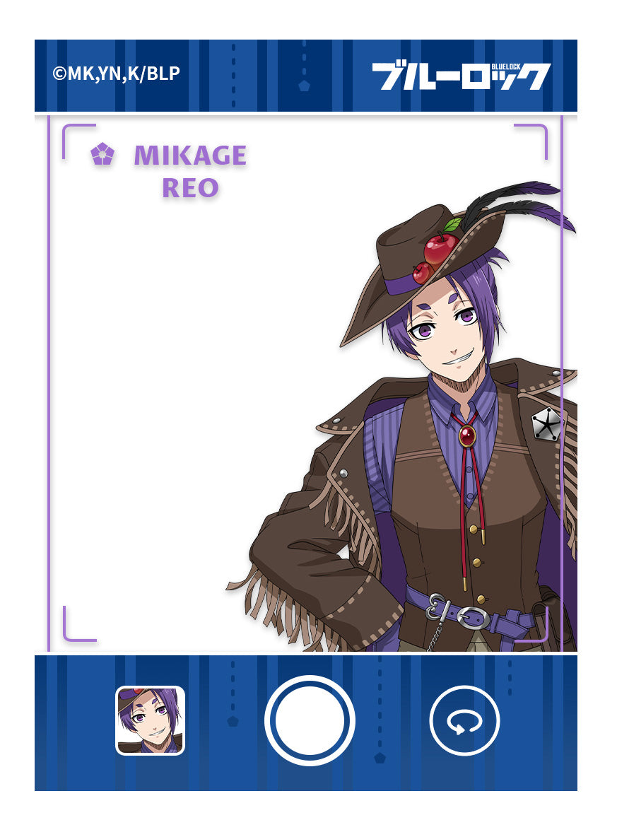 ブルーロック_AFORCE×DRAGON HORSE ブルーロック(サーカスVer.) 透明キャラクターカード 御影玲王