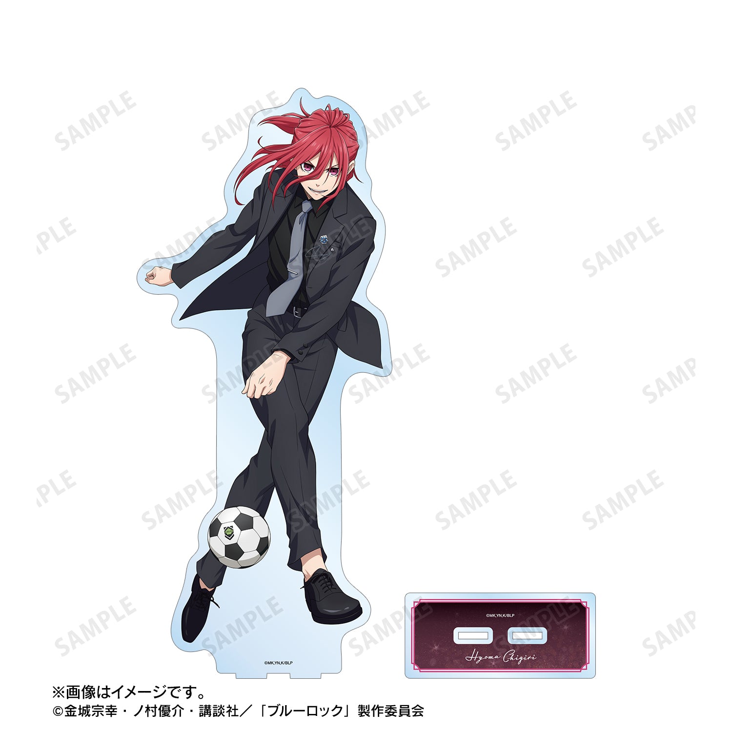 ブルーロック_描き下ろし 千切 豹馬 スーツモデルver. 特大アクリルスタンド