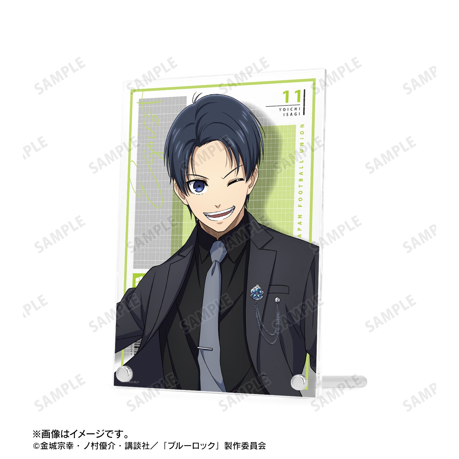 ブルーロック_描き下ろし 潔 世一 スーツモデルver. A5アクリルパネル
