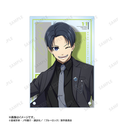 ブルーロック_描き下ろし 潔 世一 スーツモデルver. A5アクリルパネル