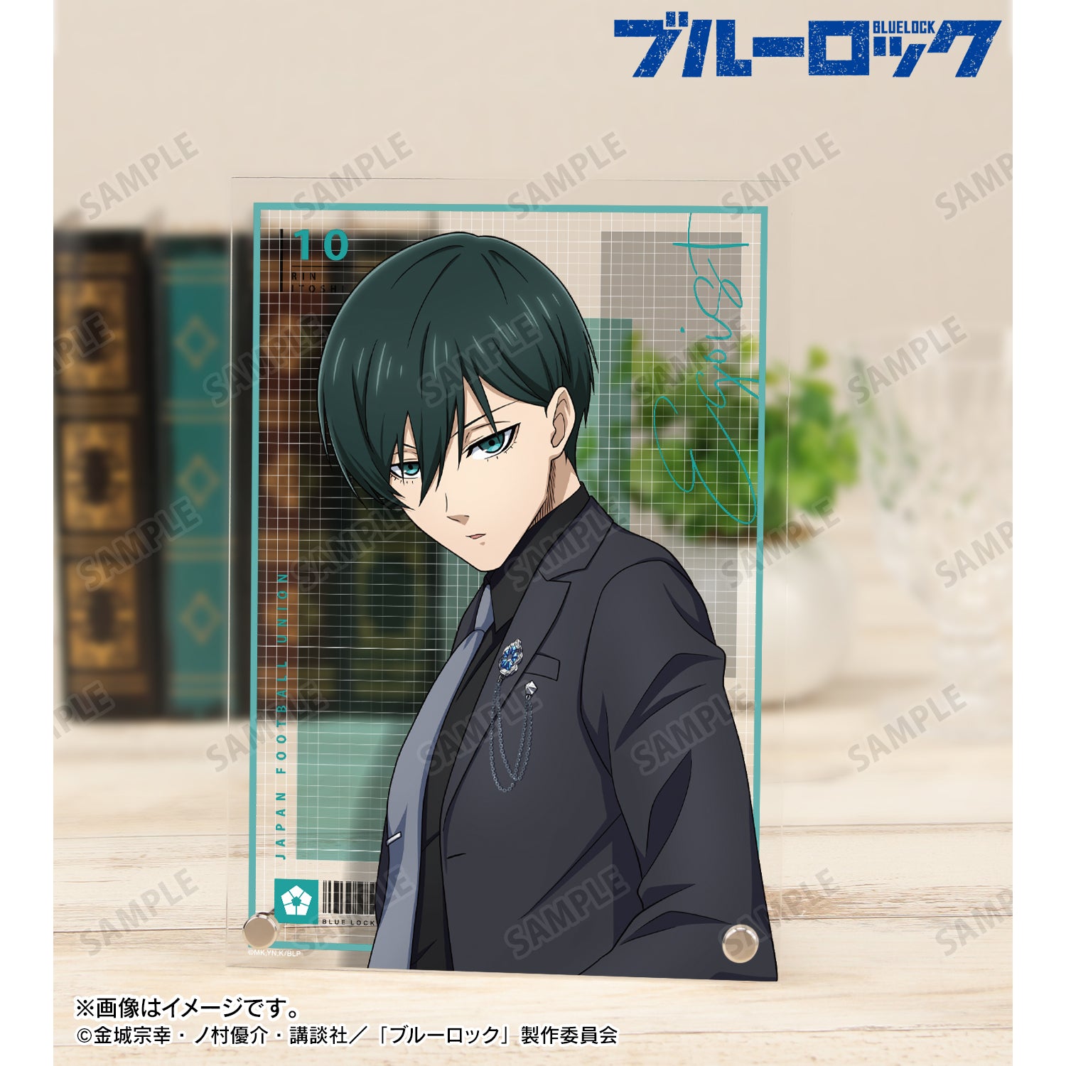 ブルーロック_描き下ろし 糸師 凛 スーツモデルver. A5アクリルパネル