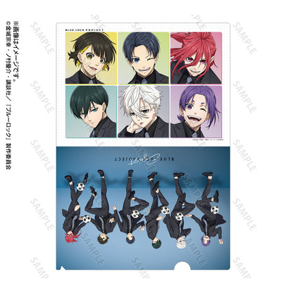 ブルーロック_描き下ろし 集合 スーツモデルver. クリアファイル