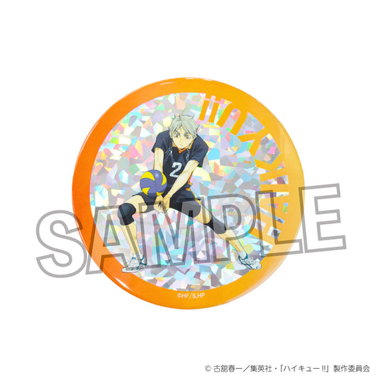 ハイキュー!!_ギラギラ缶バッジ 大 ゴミ捨て場の決戦ver.　菅原孝支