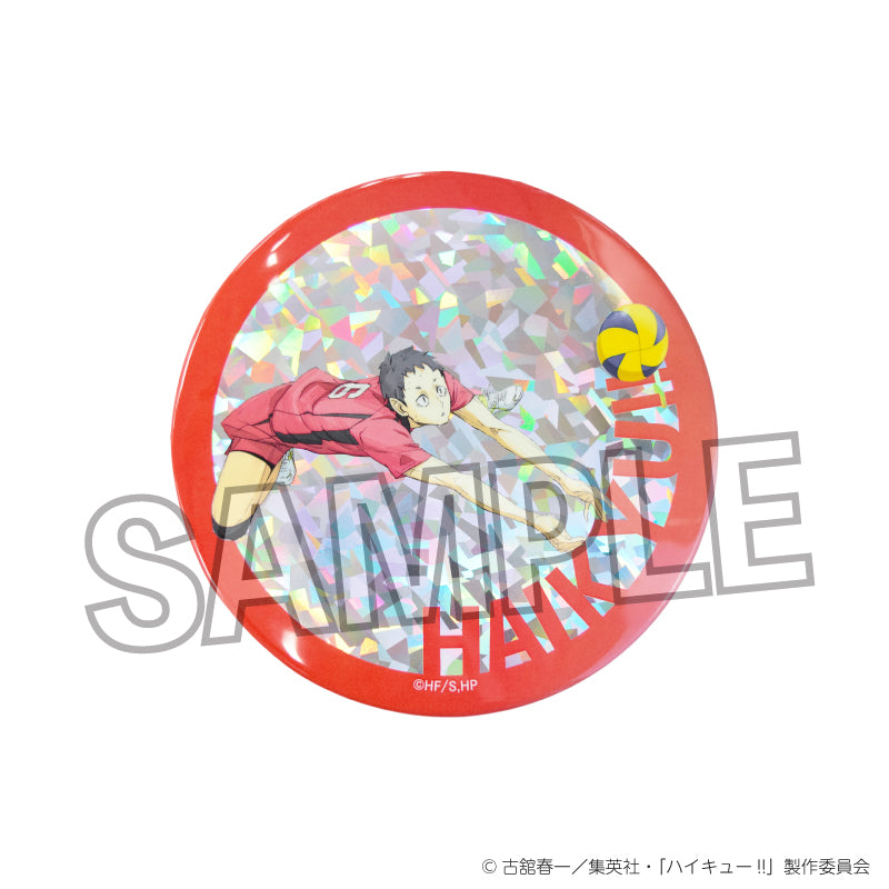 ハイキュー!!_ギラギラ缶バッジ 大 ゴミ捨て場の決戦ver.　福永招平