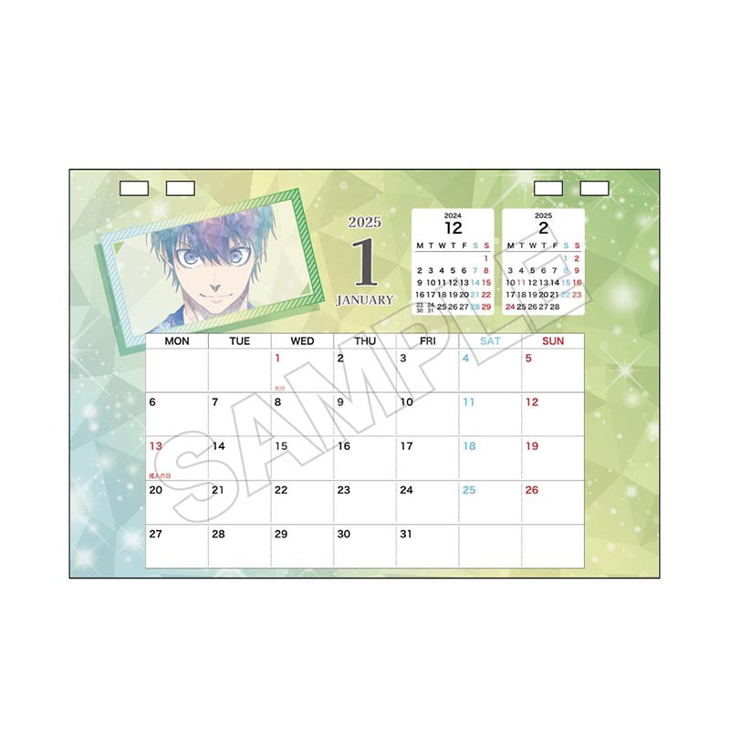 ブルーロック_Jewel Flash デスクカレンダー 2025