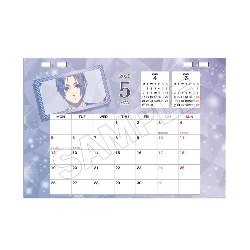 ブルーロック_Jewel Flash デスクカレンダー 2025