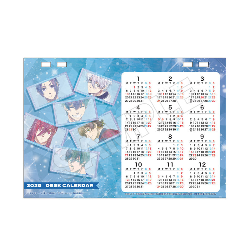 ブルーロック_Jewel Flash デスクカレンダー 2025