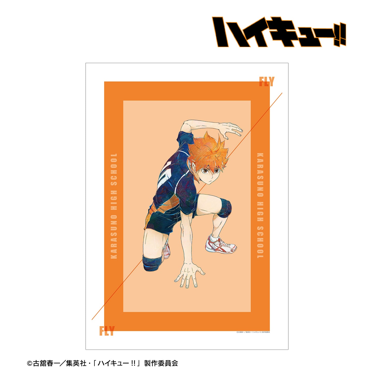 ハイキュー!!_日向翔陽 Ani-Art 第7弾 A3マット加工ポスター