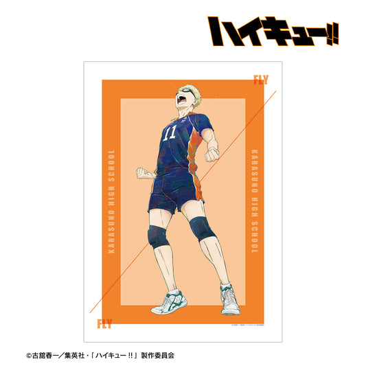 ハイキュー!!_月島 蛍 Ani-Art 第7弾 A3マット加工ポスター