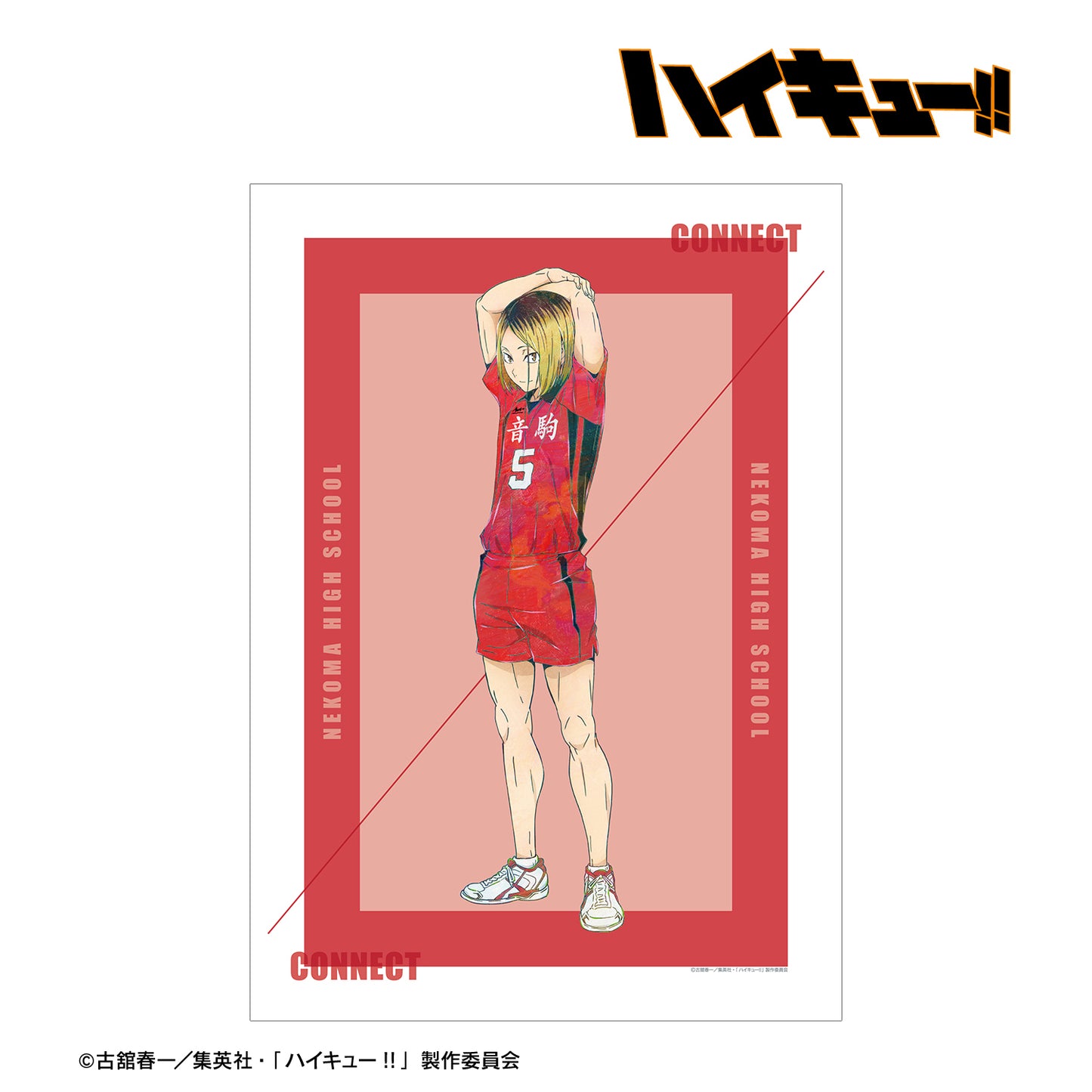 ハイキュー!!_孤爪研磨 Ani-Art 第7弾 A3マット加工ポスター