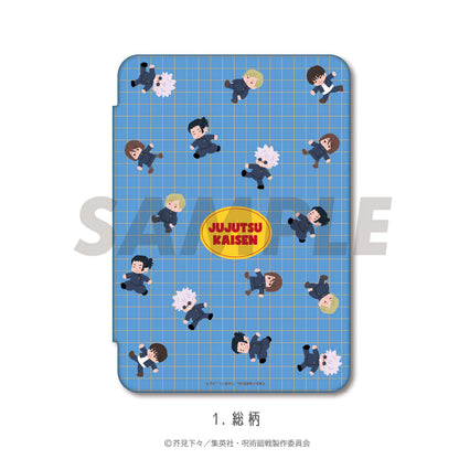 呪術廻戦_(mini6)_iPad手帳型ケース（懐玉・玉折）  01.総柄