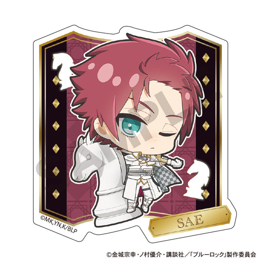 ブルーロック_アクリルクリップ　糸師冴　ミニキャラ　チェス