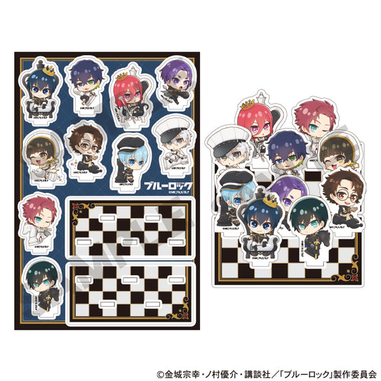 ブルーロック_ジオラマアクリルスタンド　ミニキャラ　チェス