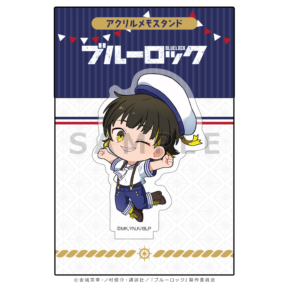ブルーロック_アクリルメモスタンド（蜂楽 廻／マリンルック）