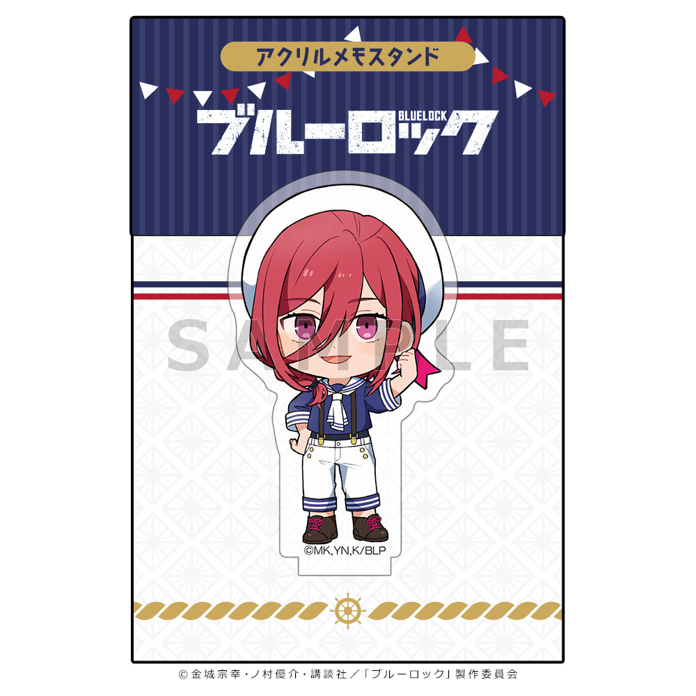 ブルーロック_アクリルメモスタンド（千切 豹馬／マリンルック）