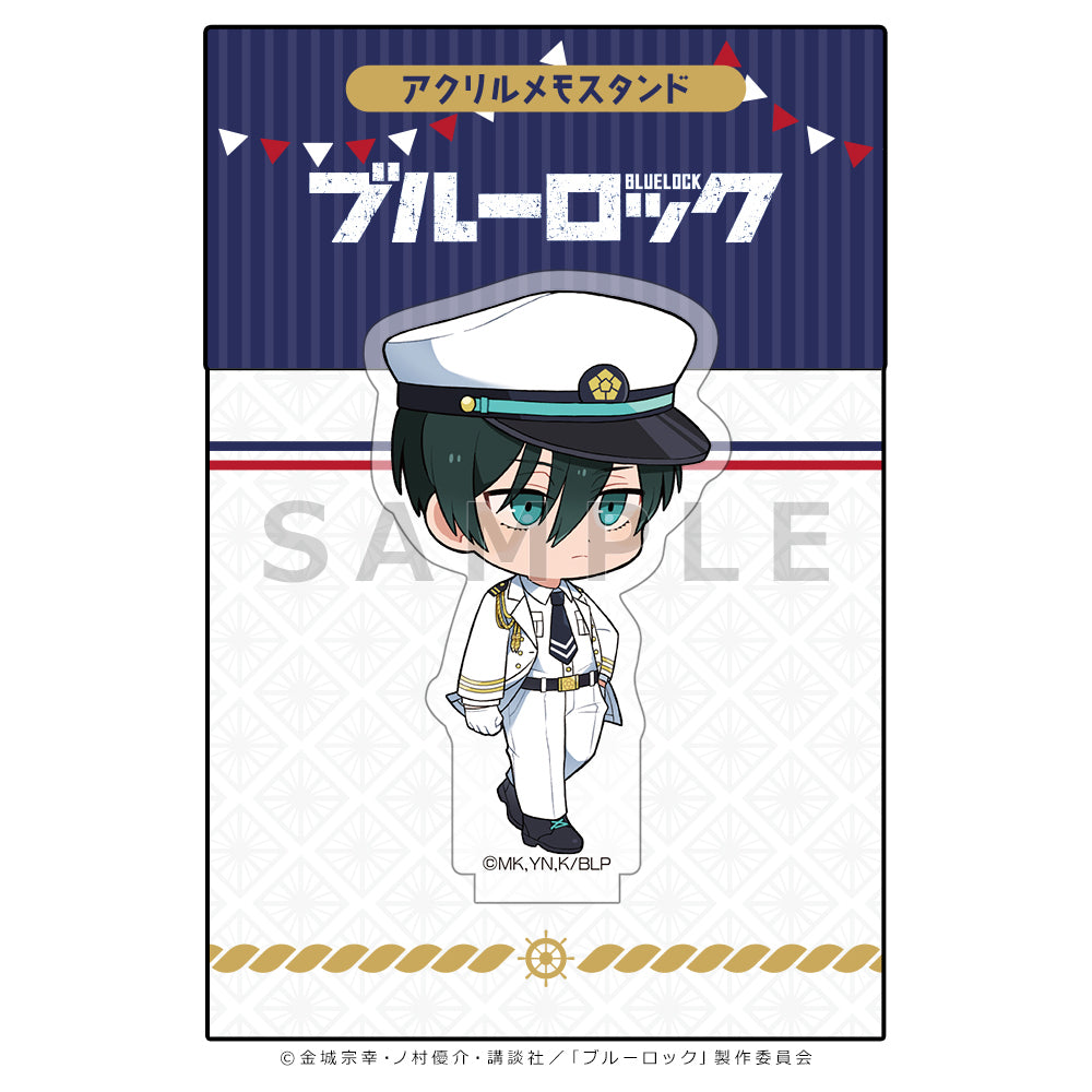 ブルーロック_アクリルメモスタンド（糸師 凛／マリンルック）