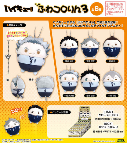 ハイキュー!!_HQ-62 ふわコロりん3【BOX／6個入り】