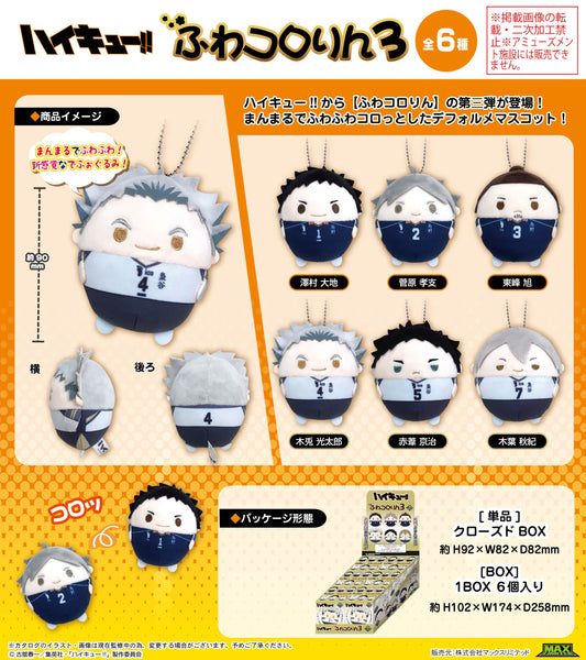 ハイキュー!!_HQ-62 ふわコロりん3【BOX／6個入り】