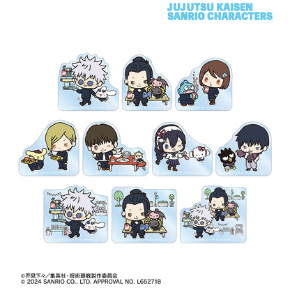 呪術廻戦×サンリオキャラクターズ_トレーディング 懐玉・玉折 アクリルマスコット(単位/BOX)【コンプリートBOX／10パック入り】