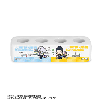 呪術廻戦×サンリオキャラクターズ_五条 悟×シナモロール・夏油 傑×ルロロマニック 懐玉・玉折 歯ブラシスタンド