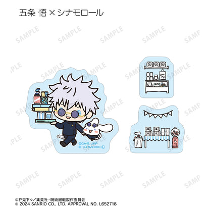 呪術廻戦×サンリオキャラクターズ_集合 懐玉・玉折 フレークシール