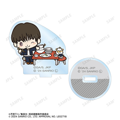 呪術廻戦×サンリオキャラクターズ_灰原 雄×コロコロクリリン 懐玉・玉折 アクリルスタンドマルチバッジ