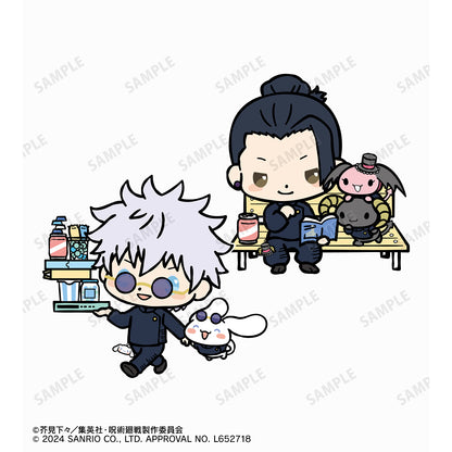 呪術廻戦×サンリオキャラクターズ_五条 悟×シナモロール・夏油 傑×ルロロマニック 懐玉・玉折 スティックバルーン