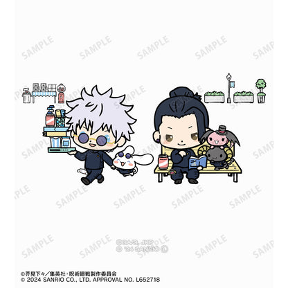 呪術廻戦×サンリオキャラクターズ_五条 悟×シナモロール・夏油 傑×ルロロマニック 懐玉・玉折 スティックバルーン