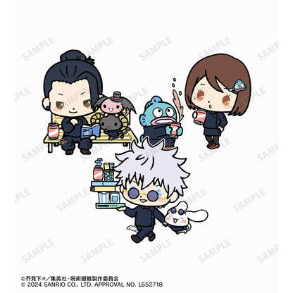 呪術廻戦×サンリオキャラクターズ_五条 悟×シナモロール・夏油 傑×ルロロマニック・家入硝子×ハンギョドン 懐玉・玉折 スティックバルーン