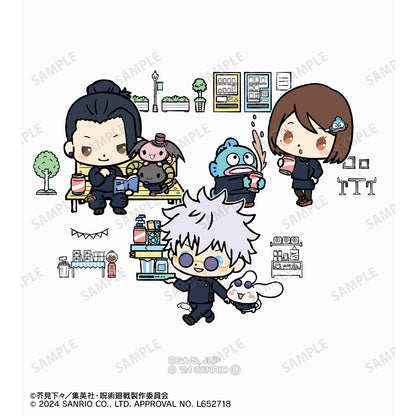 呪術廻戦×サンリオキャラクターズ_五条 悟×シナモロール・夏油 傑×ルロロマニック・家入硝子×ハンギョドン 懐玉・玉折 スティックバルーン