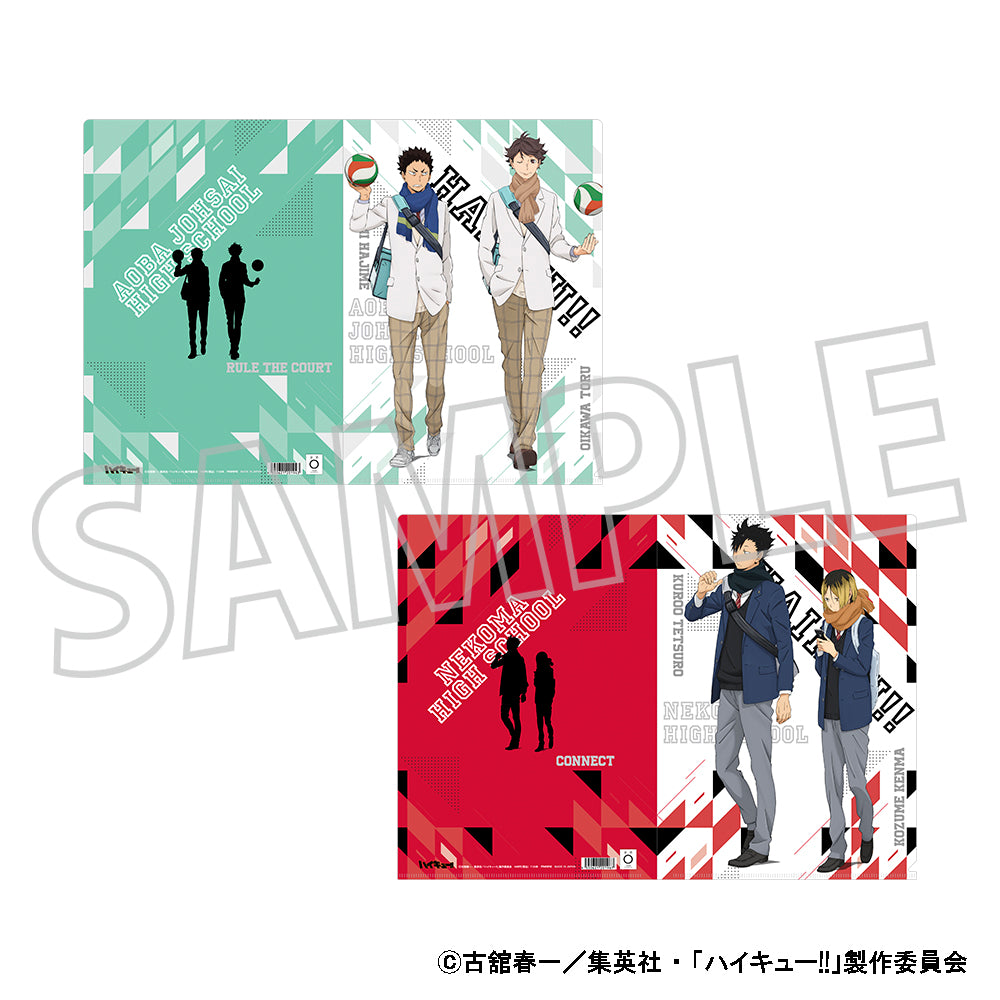ハイキュー!!_クリアファイル／黒尾鉄朗・孤爪研磨