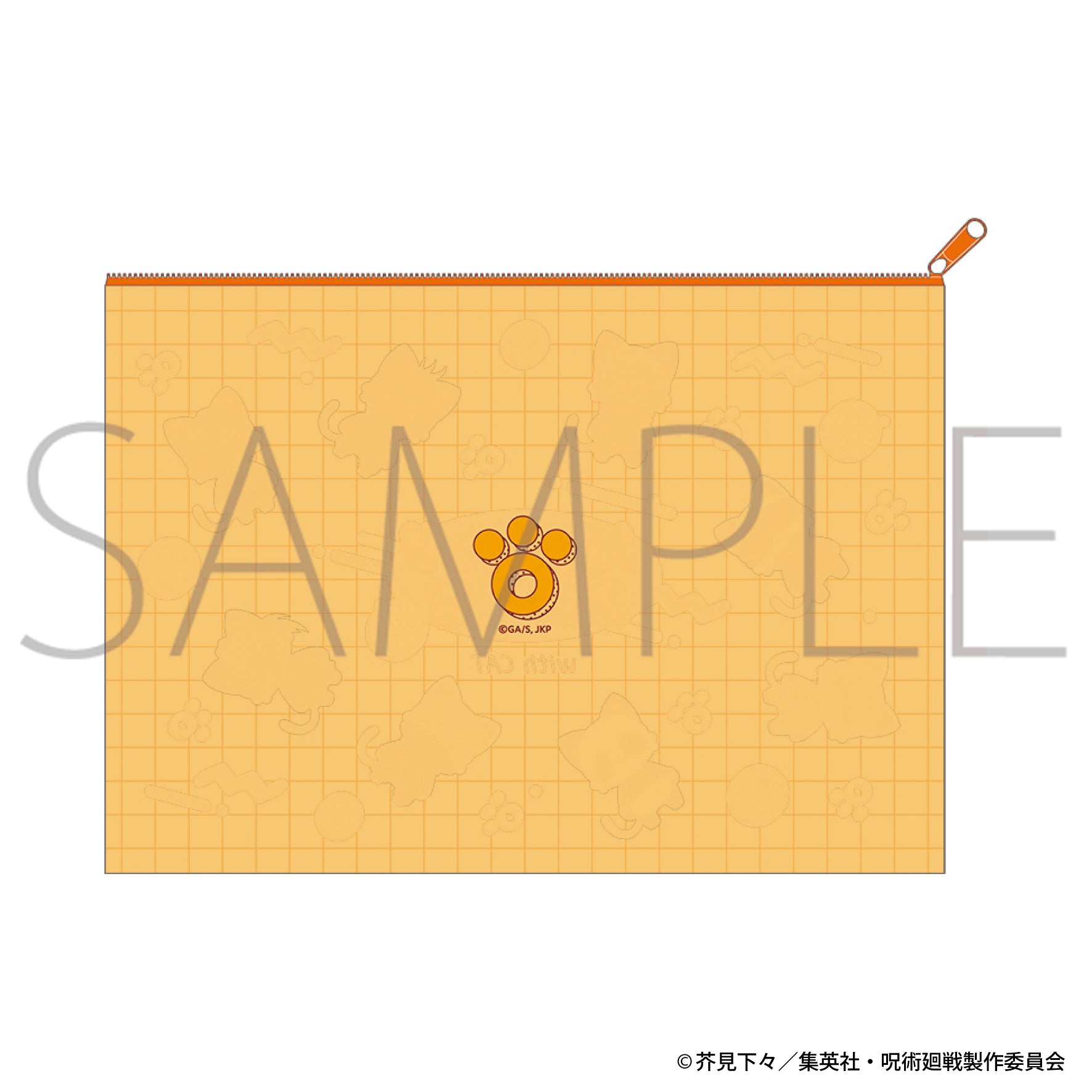 呪術廻戦　第2期_withCAT illustration Ver. クリアポーチ A