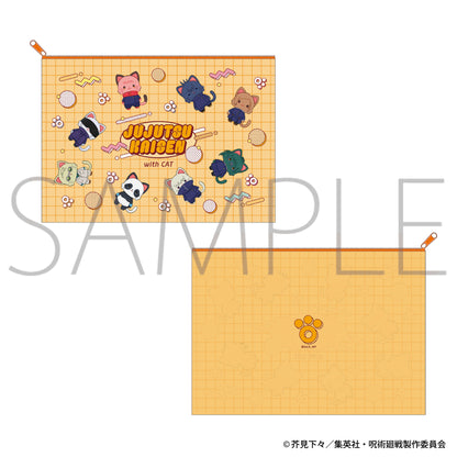 呪術廻戦　第2期_withCAT illustration Ver. クリアポーチ A