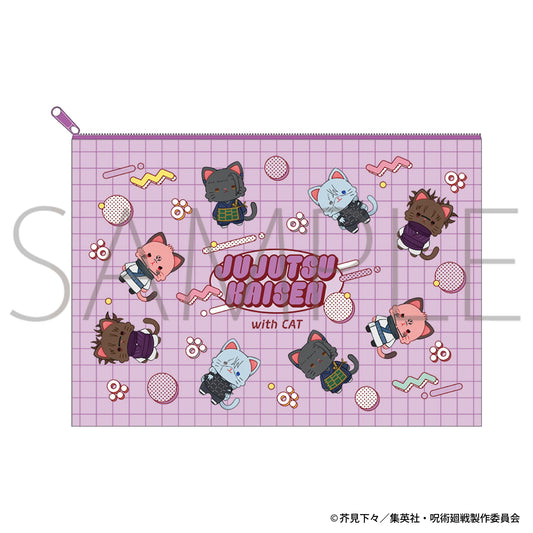 呪術廻戦　第2期_withCAT illustration Ver. クリアポーチ B