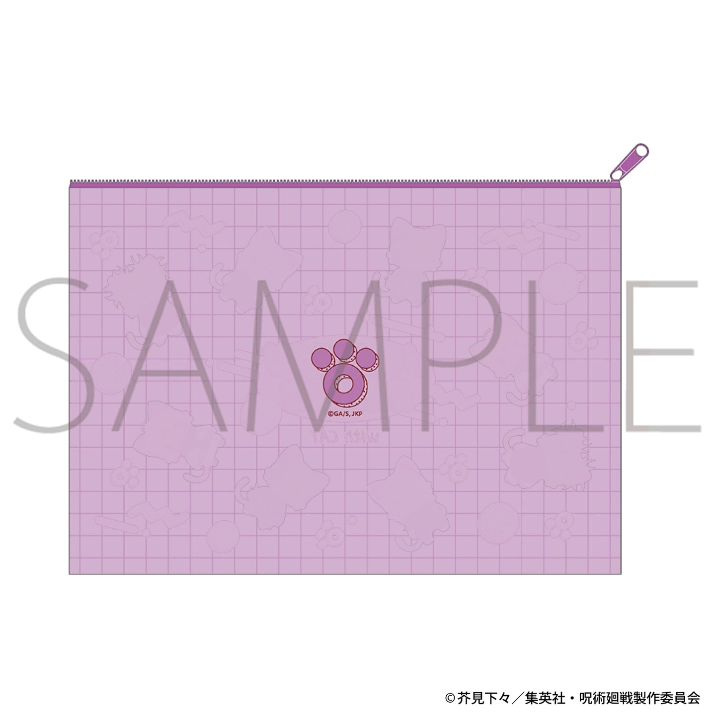 呪術廻戦　第2期_withCAT illustration Ver. クリアポーチ B