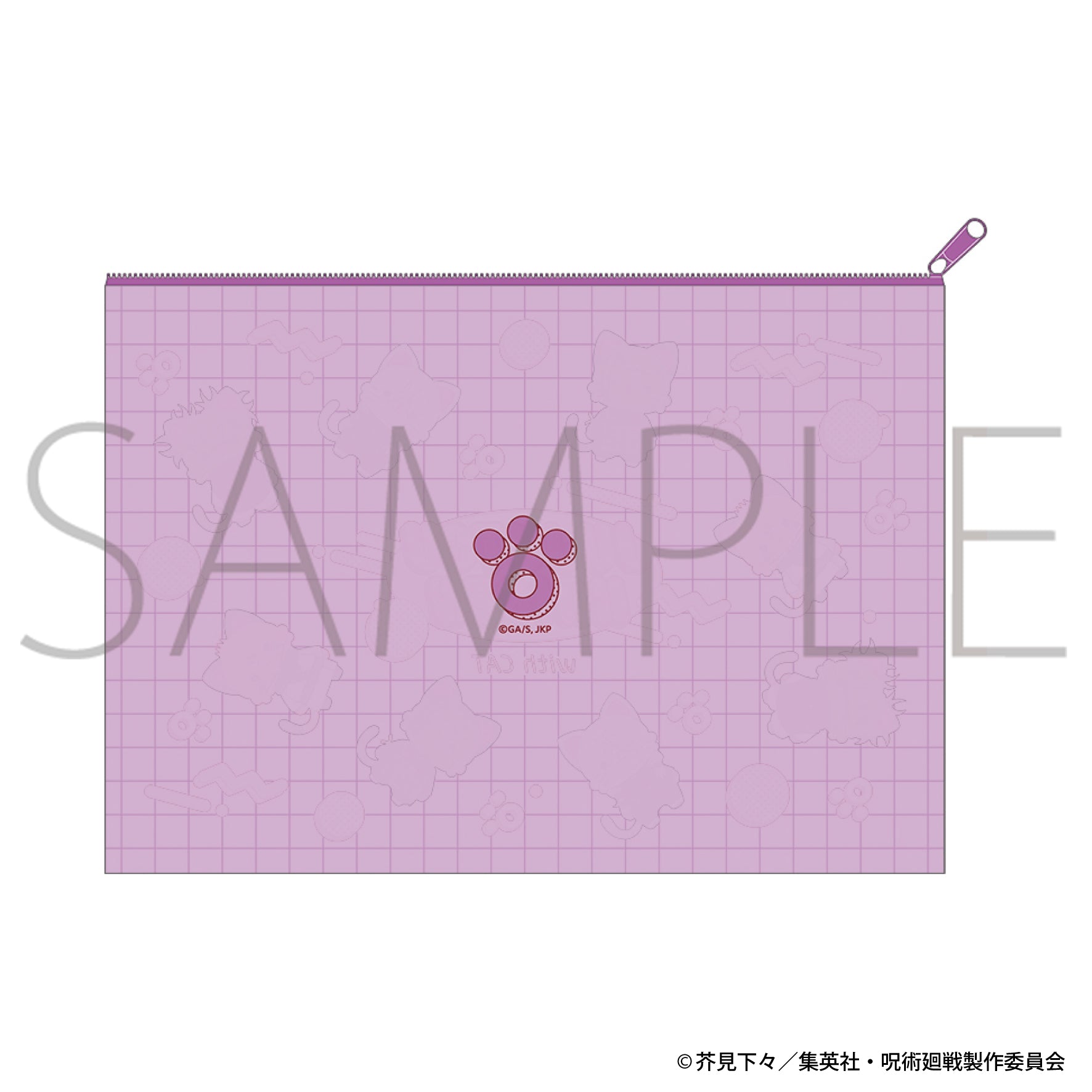 呪術廻戦　第2期_withCAT illustration Ver. クリアポーチ B