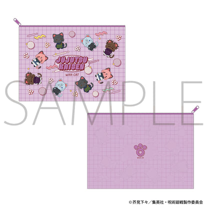 呪術廻戦　第2期_withCAT illustration Ver. クリアポーチ B
